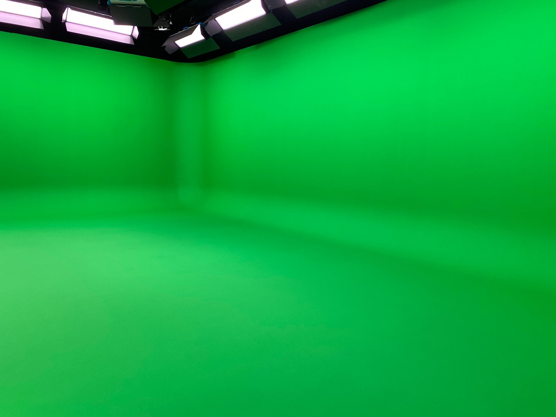 Green Screen Empty Studio Background stock